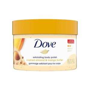 "Buy Dove Almond & Mango Butter Scrub 10.5 oz", "Crushed Almond Exfoliating Body Scrub for Smooth Skin", "Mango Butter Dove Scrub for Silky Skin", "Natural Nutrient Body Scrub by Dove", "Best Exfoliating Scrub for Restoring Skin's Nutrients", "Dove Body Scrub for Silky Smooth Skin", "Gentle Exfoliant with Almond & Mango Butter", "Luxurious Skin Care Scrub for Daily Use", "Moisturizing Dove Scrub for All Skin Types", "Eco-Friendly Body Scrub with Natural Ingredients".