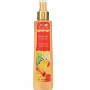 Calgon Hawaiian Ginger Body Mist Spray Bottle 8.0 Oz - Refreshing Fragrance For Women