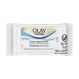 shea moisture, Olay, Cleanse, Makeup Remover Wipes, Fragrance-Free, 25 Count, Gentle, Effective, Convenient, Non-drying, Hydrating, Skincare, Sensitive Skin, Travel-friendly, Refreshing.