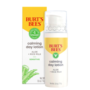 burt's bees lotion, Burt's Bees Calming Day Lotion: Aloe & Rice Milk Formula Sensitive Skin Care: Burt's Bees Calming Day Lotion, 1.8oz Soothing Aloe & Rice Milk: Burt's Bees Day Lotion Lightweight Day Moisturizer: Burt's Bees Calming Lotion Nourish Sensitive Skin: Burt's Bees Calming Day Lotion