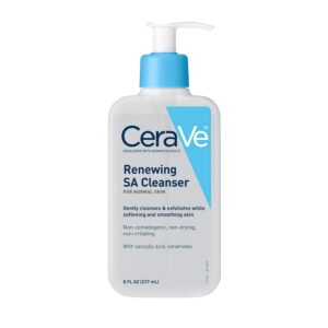 CeraVe SA Cleanser, salicylic acid face wash, hyaluronic acid Exfoliating cleanser, acne-fighting formula, gentle on skin Salicylic acid benefits, deep pore cleansing, clear complexion Hyaluronic acid hydration, skin moisture balance, radiant glow Dermatologist recommended, non-comedogenic, skincare essential Oil-free face wash, gentle exfoliation, blemish control Acne-prone skincare, pore-refining cleanser, smooth texture Daily facial cleansing, effective makeup removal, refreshed skin Clear skin solution, gentle formula, balanced hydration Salicylic acid acne treatment, hyaluronic acid moisture, healthy complexion