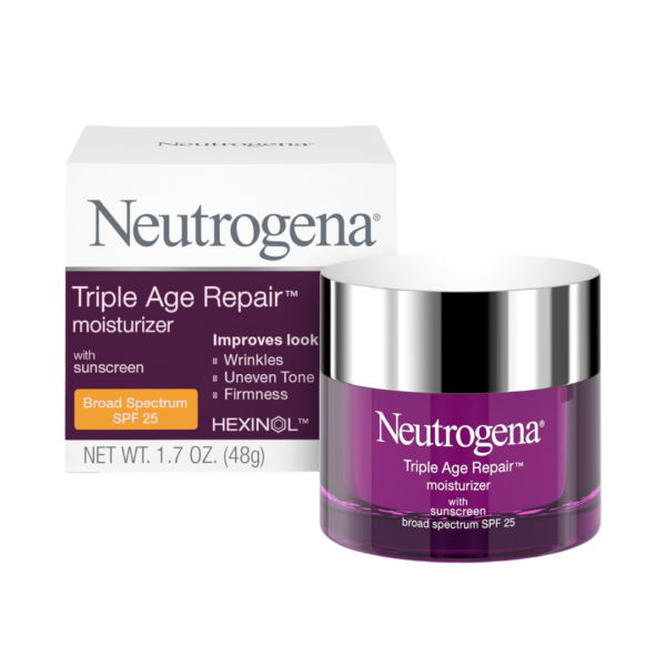 neutrogena triple age repair, Neutrogena Triple Age Repair Moisturizer: SPF 25 Protection Anti-Aging Cream: Neutrogena Triple Age Repair, SPF 25 SPF 25 Moisturizer: Neutrogena Triple Age Repair for Youthful Skin Triple Age Repair: Neutrogena Moisturizer with Sun Protection Fight Signs of Aging: Neutrogena Triple Age Repair, SPF 25