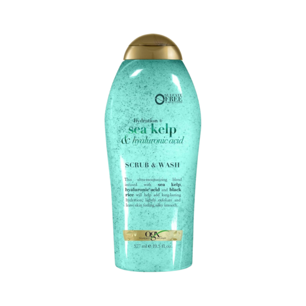 OGX Hydration + Sea, OGX Body Scrub, Hydration, Sea Kelp, Hyaluronic Acid, Soft Skin Hydration Body Scrub, OGX, Sea Kelp, Hyaluronic Acid, Soft Skin OGX Scrub, Soft Skin, Sea Kelp, Hyaluronic Acid, Hydration Sea Kelp Scrub, OGX, Hyaluronic Acid, Soft Skin, Hydration OGX Hydration Scrub, Sea Kelp, Hyaluronic Acid, Soft Skin