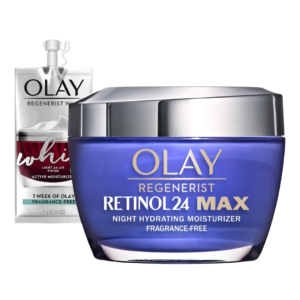 olay regenerist, Maximize Your Skin's Potential: Olay Regenerist Retinol 24 Max Moisturizer, Hydrating Night Cream. 24-Hour Hydration: Olay Regenerist Retinol 24 Max Moisturizer, Hydrating Night Cream. Renew and Hydrate: Olay Regenerist Retinol 24 Max Moisturizer, Hydrating Night Cream. Experience Maximum Moisture: Olay Regenerist Retinol 24 Max Moisturizer, Hydrating Night Cream. Your Nightly Ritual: Olay Regenerist Retinol 24 Max Moisturizer, Hydrating Night Cream.