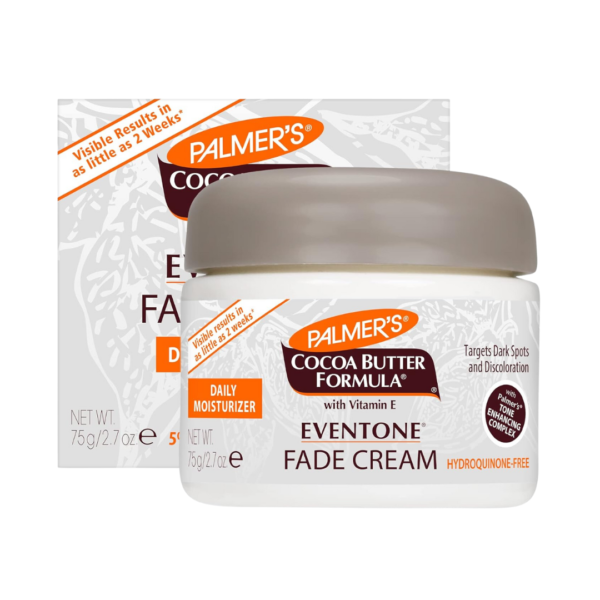 palmers cocoa butter, "Even Skin Tone, Palmer's Cocoa Butter Eventone Fade Cream, 2.7 Ounce" "Fade Dark Spots, Palmer's Cocoa Butter Eventone Fade Cream, 2.7 Ounce" "Skin Brightening, Palmer's Cocoa Butter Eventone Fade Cream, 2.7 Ounce" "Palmer's Cocoa Butter Eventone Fade Cream: Tone Correction, 2.7 Ounce" "Smooth Complexion, Palmer's Cocoa Butter Eventone Fade Cream, 2.7 Ounce"