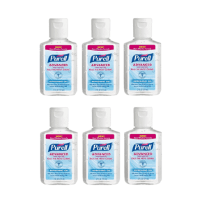 Purell Advanced Hand Sanitizer Gel, 2 oz - 6 Pack Keep Hands Clean & Fresh with Purell Hand Sanitizer Essential: Purell 2 oz - 6 Pack Purell Gel, Hand Hygiene Convenience 6-Pack Purell Hand Sanitizer, Portable Cleanliness On-the-Go Hand Sanitizer: Purell Gel Purell Advanced, Hand Hygiene Solution Purell Gel, Cleanliness in Your Hands Keep Hands Fresh: Purell Hand Sanitizer Purell 2 oz Gel, Pack of 6, Hand Cleansing Ease