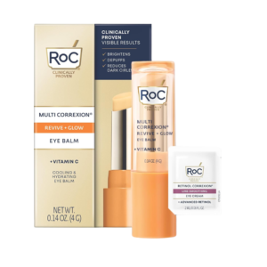 RoC Multi Correxion, RoC Multi Correxion Revive + Glow Eye Balm, Retinol Eye Treatment. Retinol Eye Balm, RoC Multi Correxion Revive + Glow, Skincare. RoC Eye Balm with Retinol, Multi Correxion Revive + Glow Formula. Retinol Eye Treatment, RoC Multi Correxion Revive + Glow Balm. RoC Multi Correxion Revive + Glow Eye Balm, Retinol Skincare.