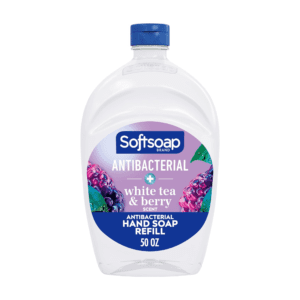 softsoap hand soap, Softsoap Antibacterial Liquid Hand Soap Refill, White Tea & Berry, germ protection, refreshing scent, effective cleansing, hygienic, nourishing formula, bulk savings, convenient refill, family-friendly, trusted brand, antibacterial protection, hand hygiene, gentle on skin, moisturizing, essential, long-lasting, daily use, bathroom staple, household favorite