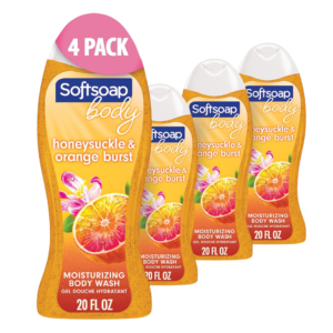 Softsoap Body Wash, Honeysuckle & Orange Burst, 20 Oz, 4 Pack 4-Pack Softsoap Body Wash, Honeysuckle & Orange Burst, 20 Oz Honeysuckle & Orange Burst Softsoap Body Wash, 20 Oz, 4 Pack Bulk Pack: 4 Bottles of Softsoap Body Wash, Honeysuckle & Orange Burst Softsoap Body Wash, 4-Pack, Honeysuckle & Orange Burst, 20 Oz Each Refreshing Honeysuckle & Orange Burst Body Wash, Softsoap, 4-Pack Softsoap Honeysuckle & Orange Burst Body Wash, 4-Pack, 20 Oz Bottles Stock Up: 4 Bottles of Softsoap Body Wash, Honeysuckle & Orange Burst Softsoap Body Wash, 20 Oz, 4-Pack, Invigorating Honeysuckle & Orange Burst Softsoap Honeysuckle & Orange Burst Body Wash, 4-Pack, 20 Oz, Refreshing Formula