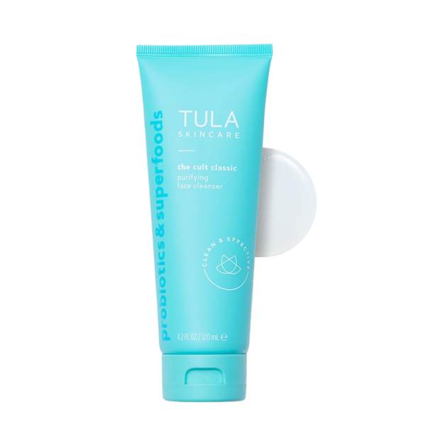 tula skincare, TULA Skincare The Cult Classic Purifying Face Cleanser, Nourishing and hydrating formula, Purifies and refreshes skin, Gentle yet effective cleansing, Dermatologist-tested skincare, Probiotic-infused cleanser, Hydrates while removing impurities, Suitable for all skin types, Trusted brand for radiant skin, Cult-favorite cleanser for daily use.