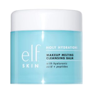 e.l.f. Holy Hydration! Cleansing Balm: Hydrating Makeup Remover, 2 Oz Hydrate and Remove: e.l.f. Holy Hydration! Cleansing Balm, 2 Oz Makeup Meltdown: e.l.f. Holy Hydration! Cleansing Balm, 2 Oz e.l.f. Holy Hydration! Cleansing Balm: Nourishing Makeup Remover, 2 Oz Quench Your Skin: e.l.f. Holy Hydration! Cleansing Balm, 2 Oz 2 Oz e.l.f. Holy Hydration! Cleansing Balm: Your Makeup Remover Essential Holy Hydration! e.l.f. Cleansing Balm: Hydrating Makeup Remover, 2 Oz e.l.f. Holy Hydration! Cleansing Balm: Gentle Makeup Removal, 2 Oz Experience the Difference: e.l.f. Holy Hydration! Cleansing Balm, 2 Oz e.l.f. Holy Hydration! Cleansing Balm: Your Hydrating Makeup Solution, 2 Oz